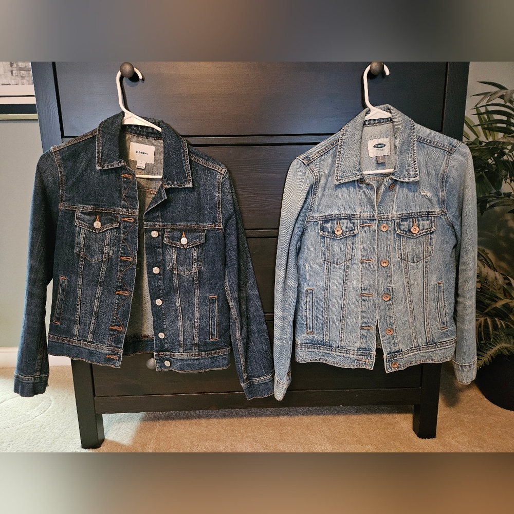 Old Navy Denim Jackets (2) Size Small